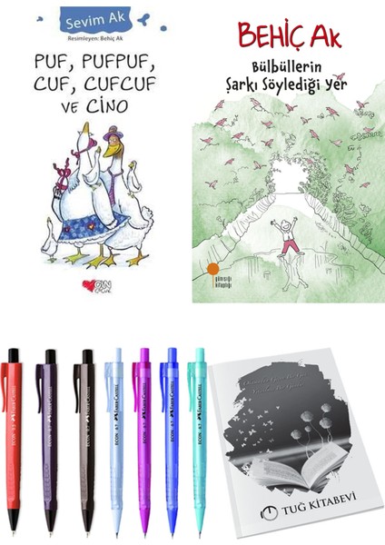 Bülbüllerin Şarkı Söylediği Yer ve Puf, Pufpuf, Cuf, Cufcuf ve Cino 2'li Set