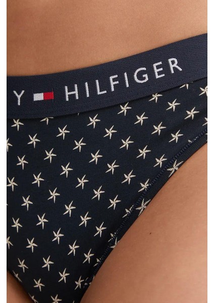 Kadın Mavi Tanga Print UW0UW04796 fiyatları