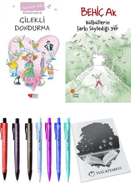 Bülbüllerin Şarkı Söylediği Yer ve Çilekli Dondurma 2'li Set