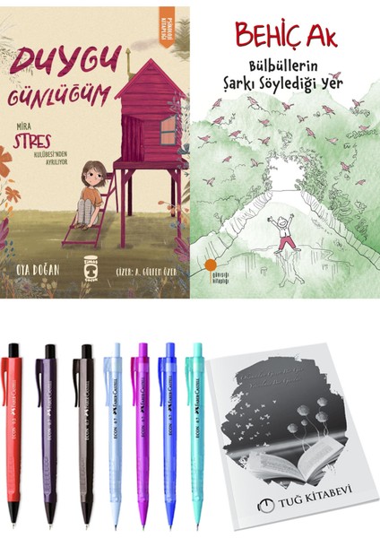 Bülbüllerin Şarkı Söylediği Yer ve Duygu Günlüğüm Mira Stres Kulübesi'nden Ayrılıyor 2'li Set