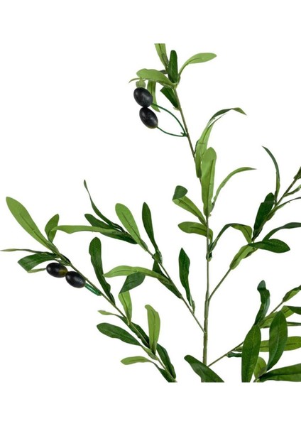 Tekno Trust Yapay Zeytin Dalı Uzun Dallı 90CM 4 Meyveli