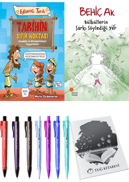 Bülbüllerin Şarkı Söylediği Yer ve Tarihin Sıfır Noktası Anadolu ve Mezopotomya Uygarlıkları 2'li Set