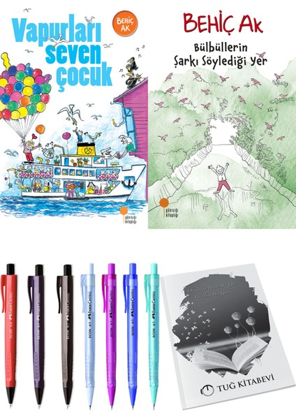Bülbüllerin Şarkı Söylediği Yer ve Vapurları Seven Çocuk 2'li Set