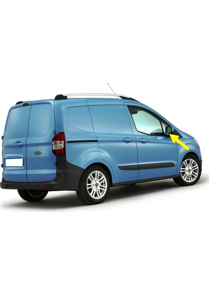 Ford Courier 2014-2023 Sağ Dış Dikiz Ayna Camı Elektrikli Isıtmalı