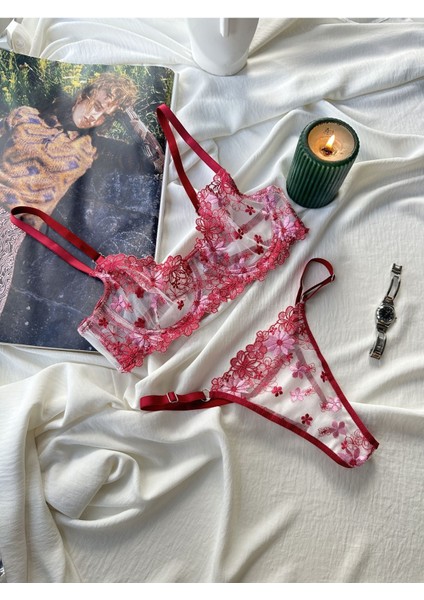 Leona Pink Bralet Takımı fiyatları