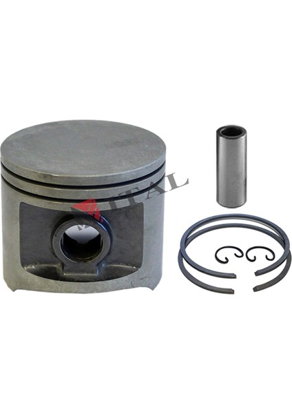 Motorlu Testere Piston Segman Husqvarna 371/372/2171/2071/50MM Çift Segman