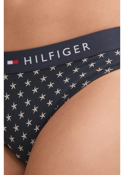 Kadın Mavi Bikini Külot Print UW0UW04220 fiyatları