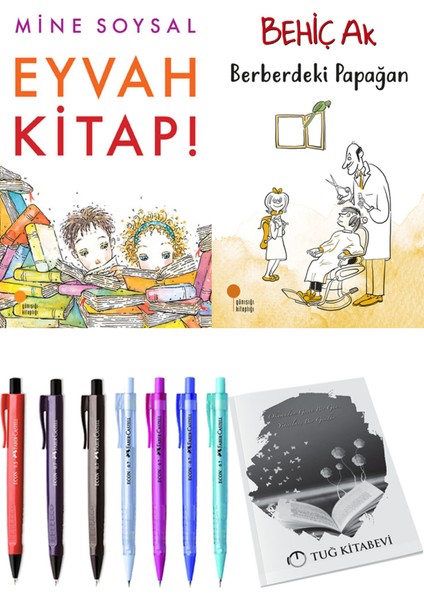 Berberdeki Papağan ve Eyvah Kitap! 2'li Set
