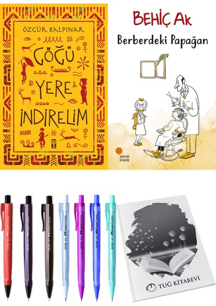 Berberdeki Papağan ve Göğü Yere Indirelim 2'li Set