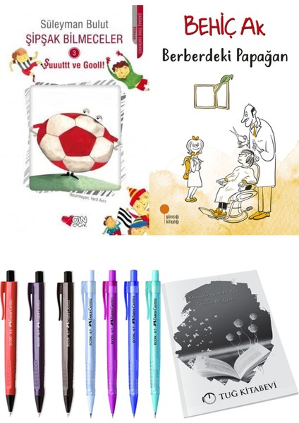 Berberdeki Papağan ve Şipşak Bilmeceler 3 2'li Set