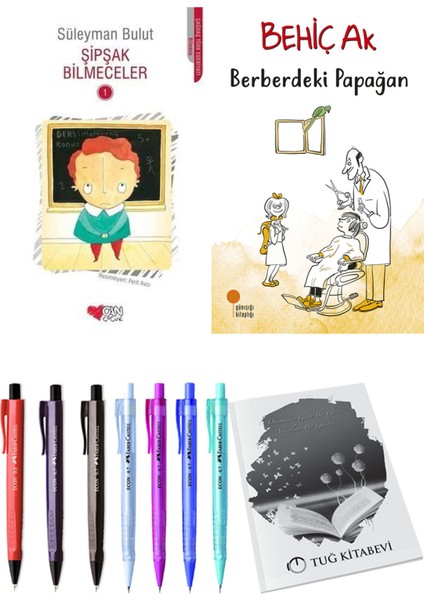 Berberdeki Papağan ve Şipşak Bilmeceler 1 2'li Set