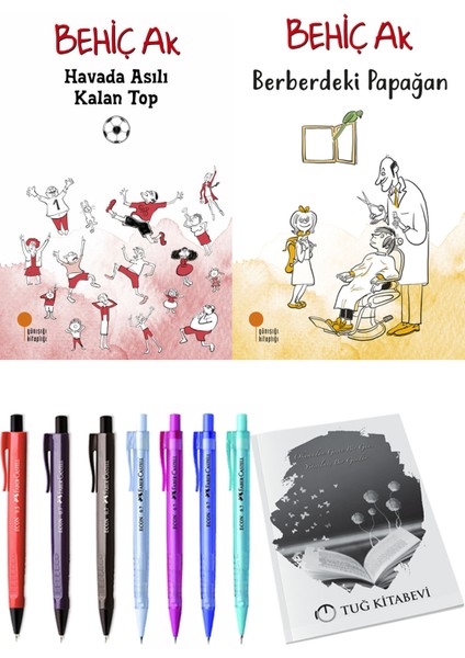 Berberdeki Papağan ve Havada Asılı Kalan Top 2'li Set