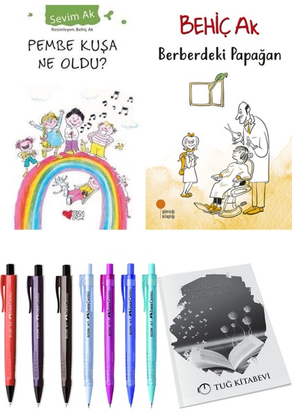 Berberdeki Papağan ve Pembe Kuşa Ne Oldu? 2'li Set