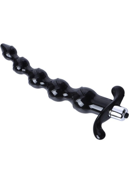 Anal Boncuk Vibratör Titreşimli Anal Plug