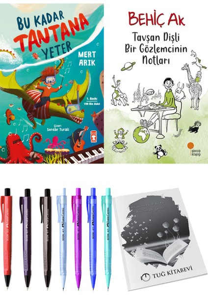 Tavşan Dişli Bir Gözlemcinin Notları ve Bu Kadar Tantana Yeter 2'li Set