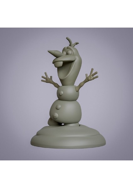 Karlar Ülkesi Olaf Figürü - 10 cm