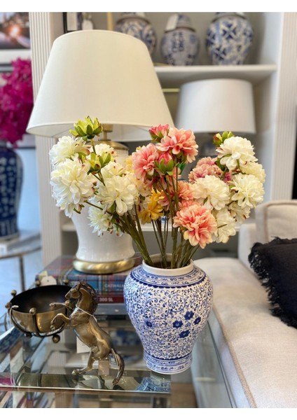 Yapay Kasımpatı Çiçeği, Beyaz, 31-45 cm, Tek Dal, Şık ve Dayanıklı Dekoratif Bitki fiyatları