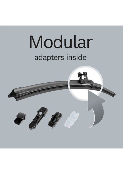 Ön Cam Sileceği ( Yolcu Tarafı ) - [530 Mm] Vw (Volkswagen) Tiguan 2 Ax1 (11/2022.....) - Ae 530 indirimleri