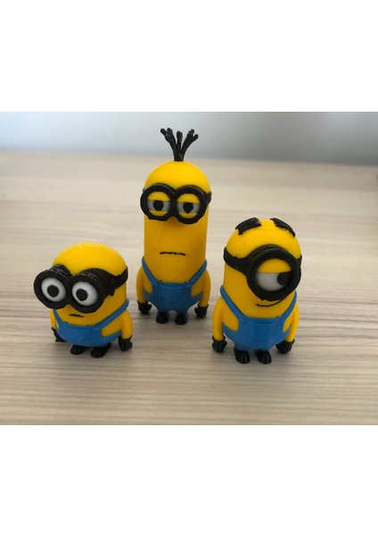 Bob, Kevin, Stuart 3'lu Set Mini Oyuncak