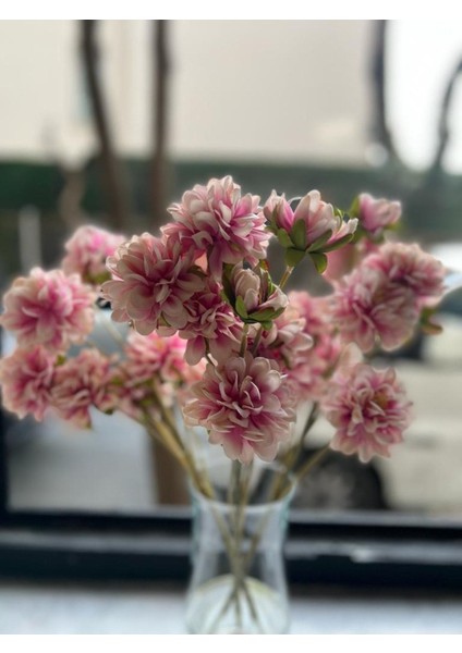 Yapay Kasımpatı Çiçeği, Pembe, 31-45 cm, Tek Dal, Şık ve Doğal Görünüm fırsatları