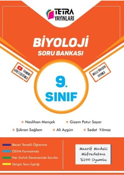 9. Sınıf Biyoloji Soru Bankası