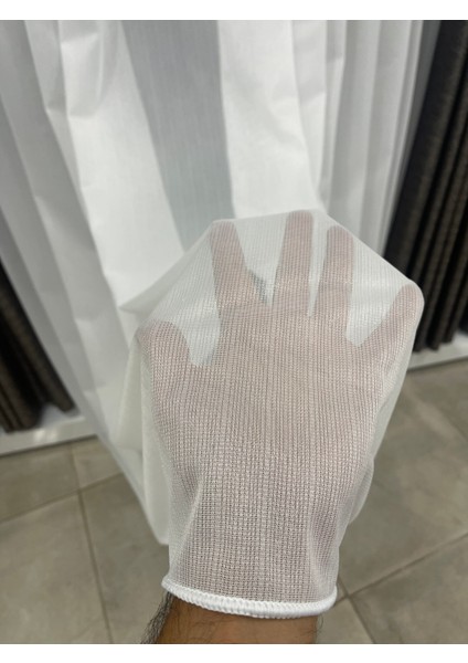 Simli Bambu Ağır Gramajlı 1/3 Sık Pileli Tül Perde fiyatları