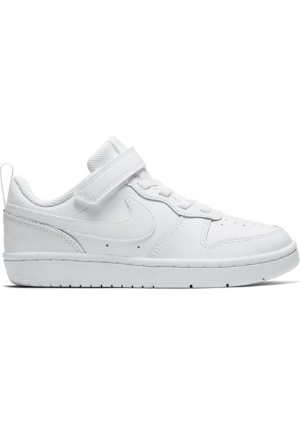 Court Borough Low 2 Leather Sneaker Hakiki Deri Lastik Ipli Bantlı Spor Ayakkabı Beyaz modelleri