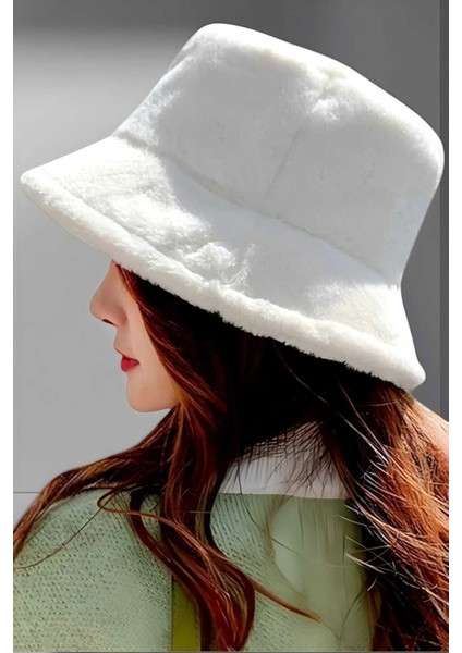 Kadın Peluş Bucket Şapka modelleri