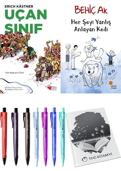 Her Şeyi Yanlış Anlayan Kedi ve Uçan Sınıf 2'li Set