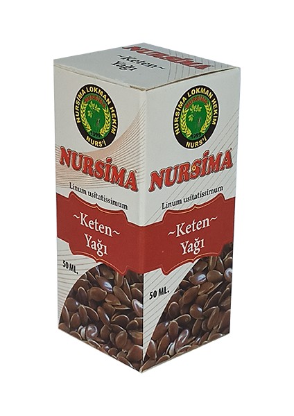 Keten Tohumu Yağı 50 ml