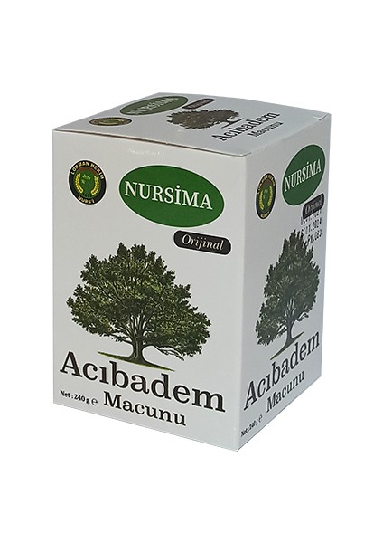 Acı Badem Macunu 240 gr