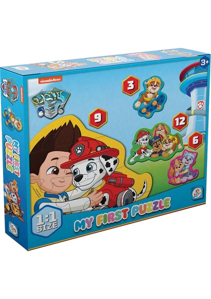 Paw Patrol Baby Puzzle Eğitici