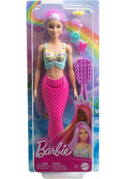 Nessiworld HRR00 Barbie Uzun Saçlı Muhteşem Deniz Kızı