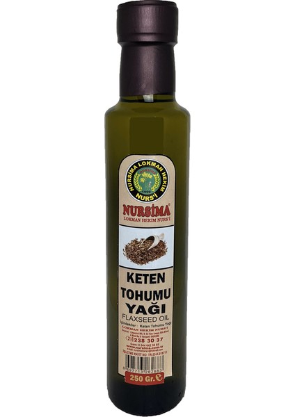 Keten Tohumu Yağı 250 ml