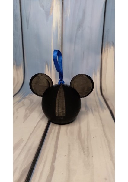 3'lü Micky Mouse Şeklinde Yılbaşı Ağacı Süsü