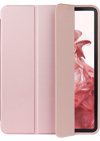 Samsung Galaxy Tab S8 Darbeye Dayanıklı 360 Derece Koruma Standlı kalem Yuvası Desteği Işığı Tablet Kılıfı (Yurt Dışından) modelleri