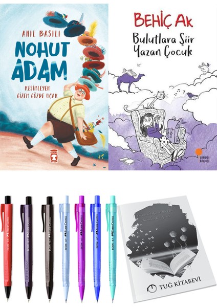 Bulutlara Şiir Yazan Çocuk ve Nohut Adam 2'li Set
