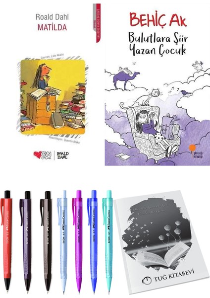 Bulutlara Şiir Yazan Çocuk ve Matilda 2'li Set