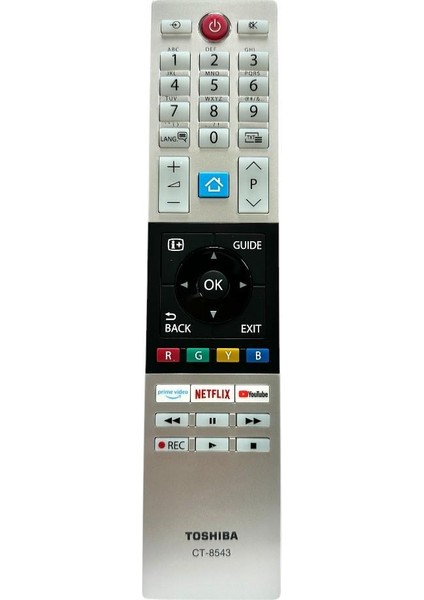 Toshıba CT-8543 Smart LED Tv Kumandası - Orjinal Logolu