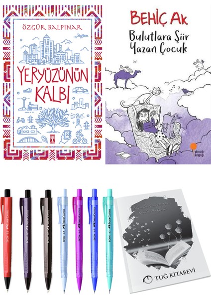 Bulutlara Şiir Yazan Çocuk ve Yeryüzünün Kalbi 2'li Set