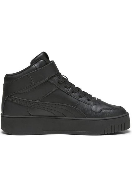 39233702 Carına Street Mıd Black Black Rose Kadın Sneaker