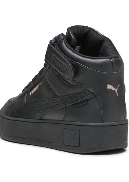 39233702 Carına Street Mıd Black Black Rose Kadın Sneaker