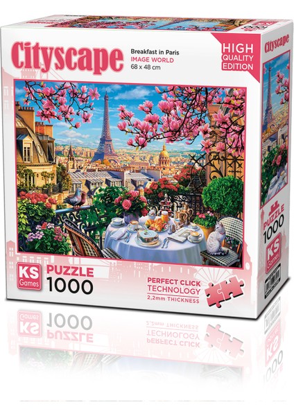 Breakfast In Paris 1000 Parça Puzzle