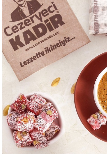 Çifte Kavrulmuş Hindistan Cevizli Lokum