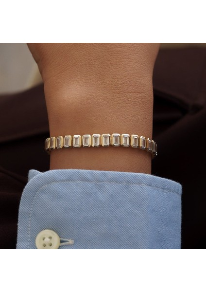 Baget Su Yolu Altın Bileklik