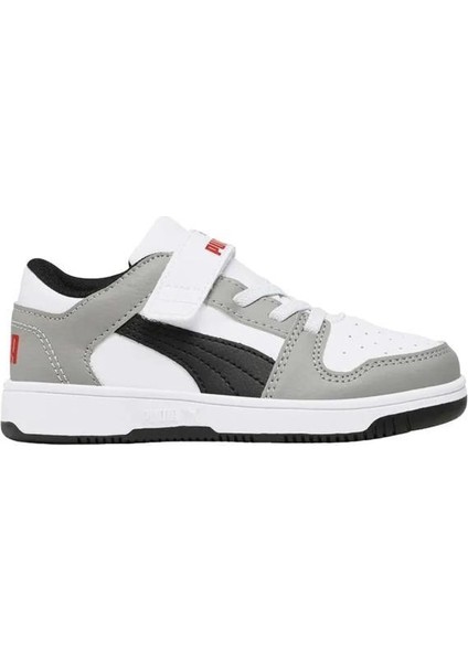 37049220 Pm Rebound Layup Whıte Black Çocuk Sneaker