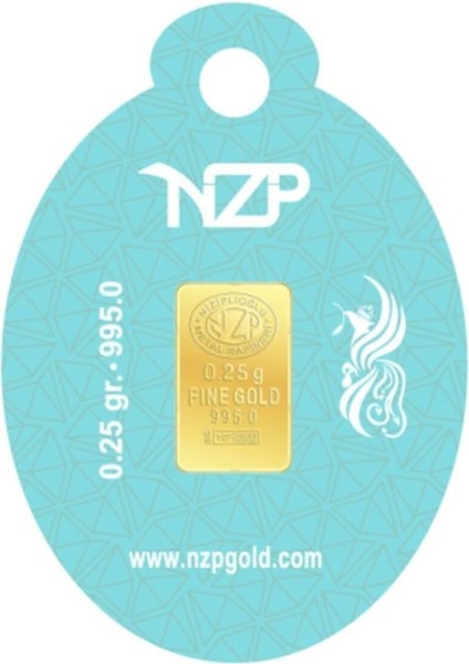 0,25 Gram 24 Ayar Paketli Altın
