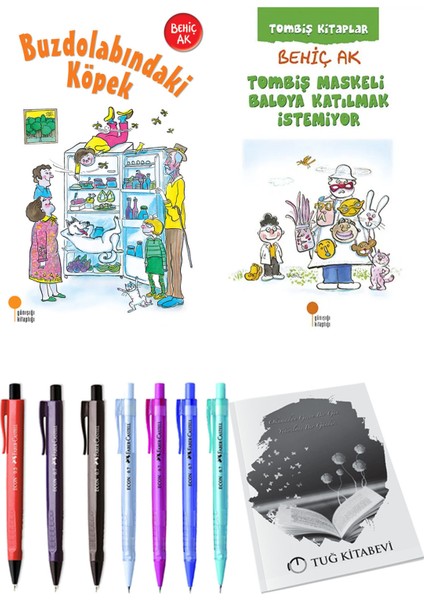 Tombiş Maskeli Baloya Katılmak Istemiyor ve Buzdolabındaki Köpek 2'li Set