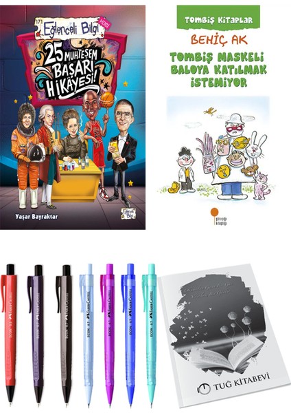 Tombiş Maskeli Baloya Katılmak Istemiyor ve 25 Muhteşem Başarı Hikayesi 2'li Set