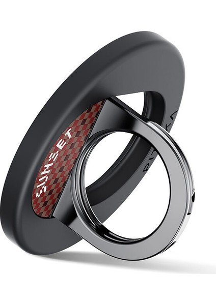 Aramid Fiber Sunset Moonrise Serisi Sunset Magez Grip 3 Magnetik Ring Stand Telefon Tutucu fiyatları